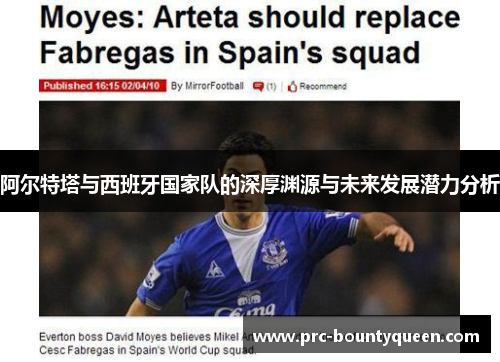 阿尔特塔与西班牙国家队的深厚渊源与未来发展潜力分析 阿尔特塔与西班牙国家队的深厚渊源与未来发展潜力分析